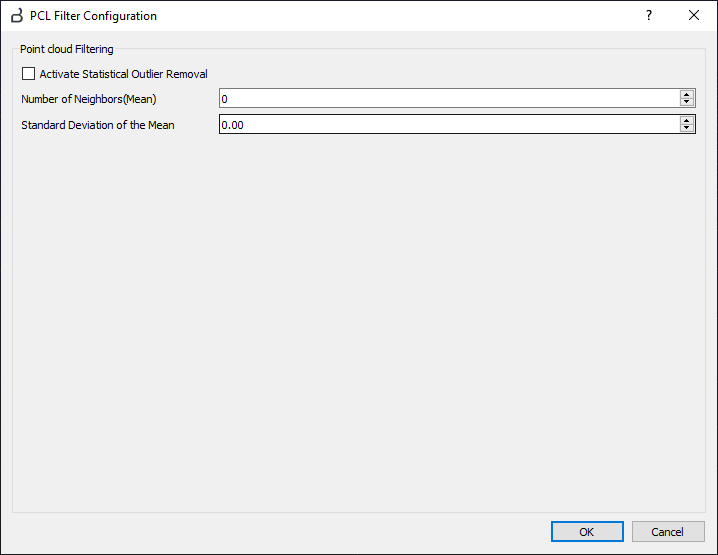 Screenshot of the Blickfeld Sensor Management dialog