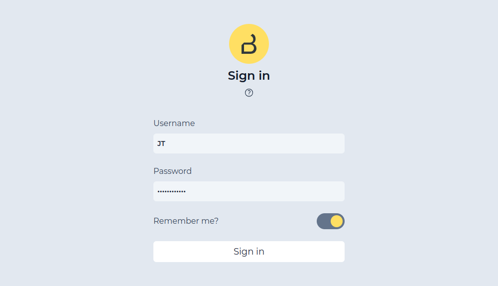 authentication remember me enabled