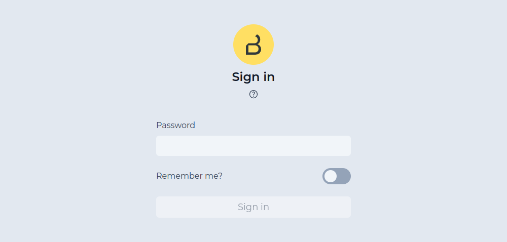 authentication login factory